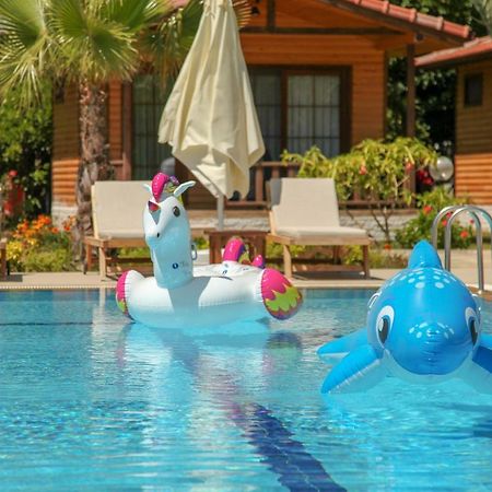 Dolunay Apart Hotel Cirali Bagian luar foto