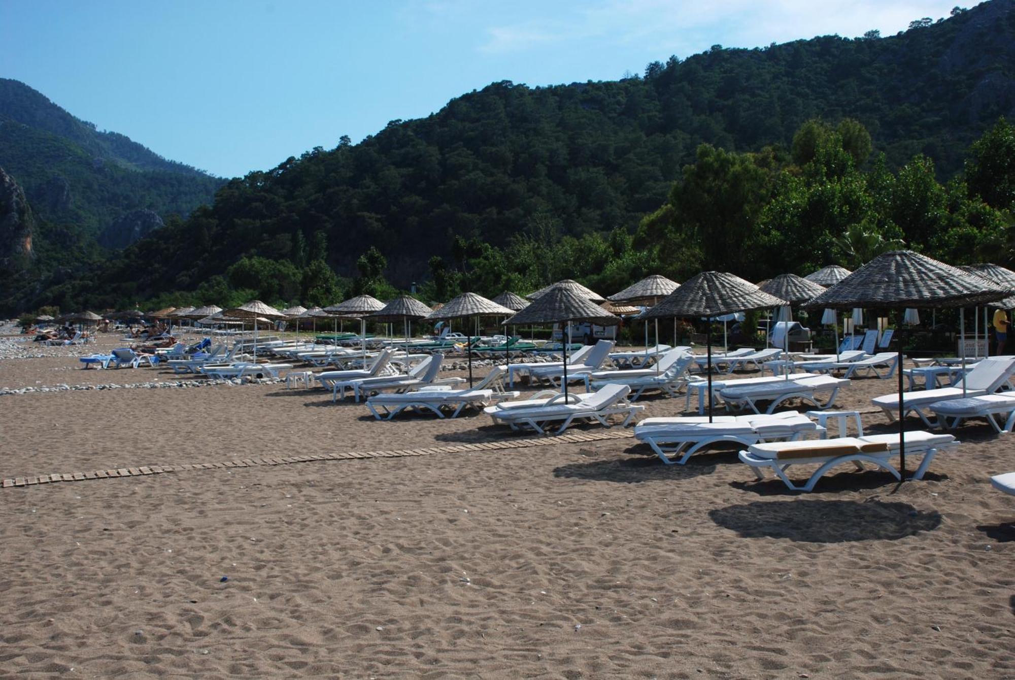 Dolunay Apart Hotel Cirali Bagian luar foto