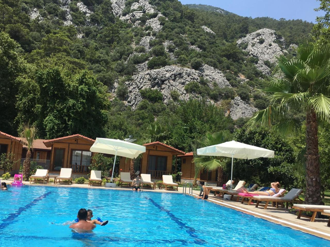 Dolunay Apart Hotel Cirali Bagian luar foto