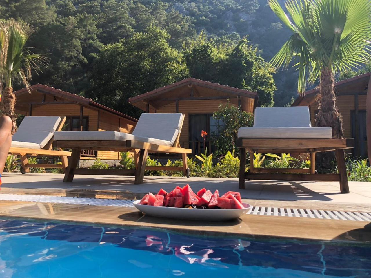 Dolunay Apart Hotel Cirali Bagian luar foto