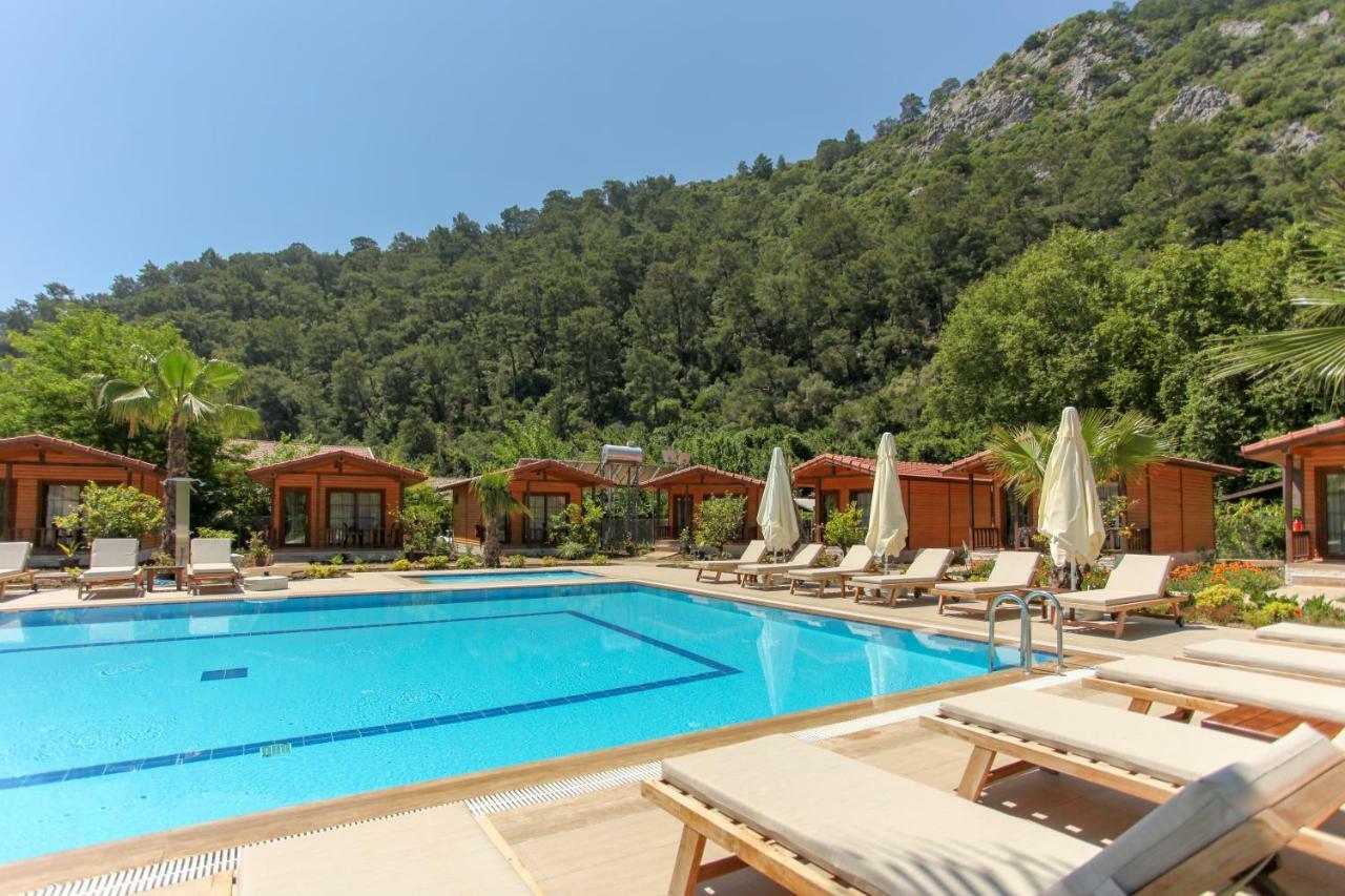 Dolunay Apart Hotel Cirali Bagian luar foto